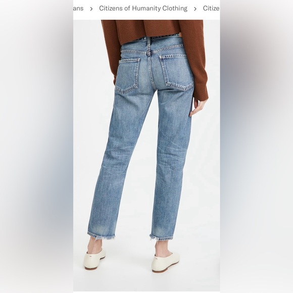 CITIZENS OF HUMANITY PREMIUM VINTAGE BOYFRIEND JEANS - Picture 2 of 10